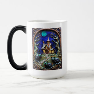 Caneca Mágica Que bela noite de Halloween!