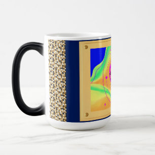 Caneca Mágica Quer o Sol Se Ponha ou Permaneça Amor & Gratidão