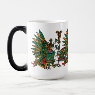 Caneca Mágica Quetzalcoatl – Deus Serpente Emplumada da Manhã