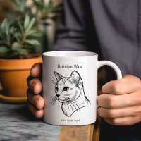 Raça de Gato Azul Russa