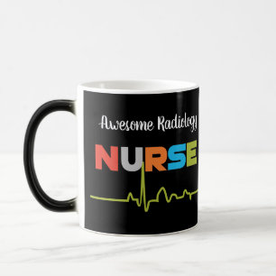 Caneca Mágica Radiologia Enfermeira Notícia Incrível Cartas sobr