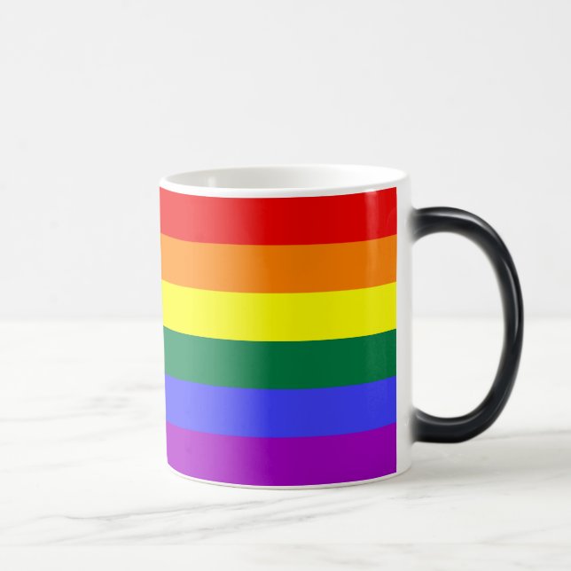 Caneca Mágica Rainbow Pride Flag Mug (Direita)