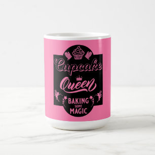 Caneca Mágica Rainha cupcake