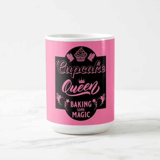 Caneca Mágica Rainha cupcake (Center)