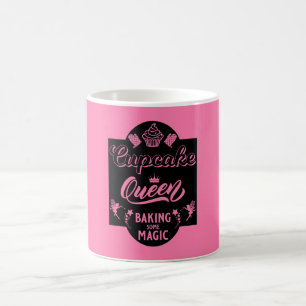 Caneca Mágica Rainha cupcake