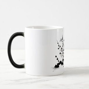 Caneca Mágica Ramo de flores de cerejeira