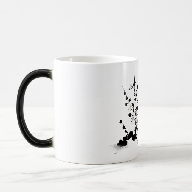 Caneca Mágica Ramo de flores de cerejeira (Esquerda)