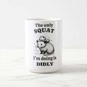 Caneca Mágica Rato O único que estou fazendo é didly