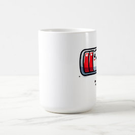 Caneca Mágica Recarregando minhas baterias