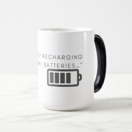 Caneca Mágica Recarregar Baterias Mentais