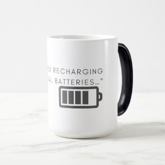 Caneca Mágica Recarregar Baterias Mentais