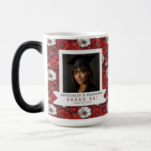 Caneca Mágica Recordo Fotográfico de Anêmonas Clássicas