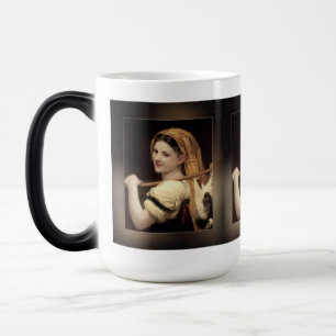 Caneca Mágica Regresso do mercado por William-Adolphe Bouguereau