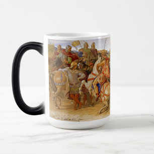 Caneca Mágica Rei Arthur e Cavaleiros da Mesa redonda
