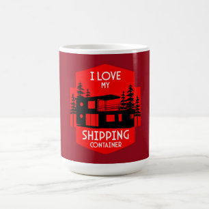Caneca Mágica Residência do Contentor de Entrega