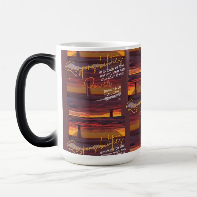 Caneca Mágica Responsabilidades e autonomia (Esquerda)