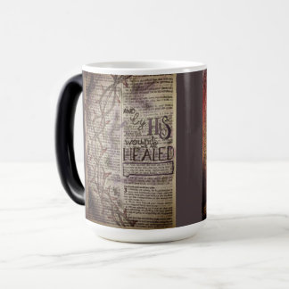 Caneca Mágica Revolta / Pelas Suas Listras, Nós Estamos Curados.