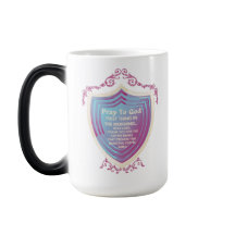 Reze A Deus Design Azul Morph Mug
