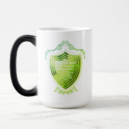 Caneca Mágica Reze A Deus O Dourado Design Morph Mug