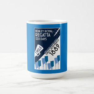 Caneca Mágica Rio Thames Regatta - Estilo Retro Vintage Retro Re