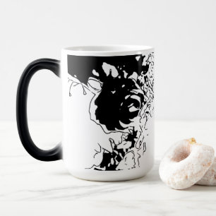 Caneca Mágica RMNtudios Flor Doodle