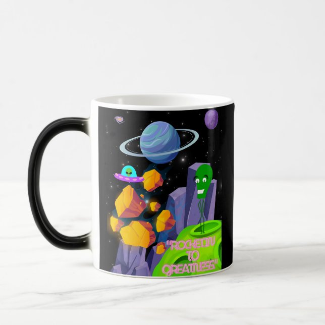 CANECA MÁGICA ROCHEING TO GREATESS (Esquerda)