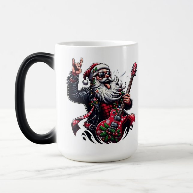 Caneca Mágica Rocky Santa Mug (Esquerda)