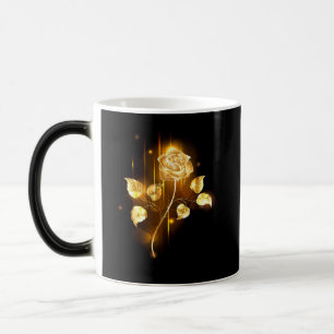 Caneca Mágica Rosa do ouro ( rosa dourado )