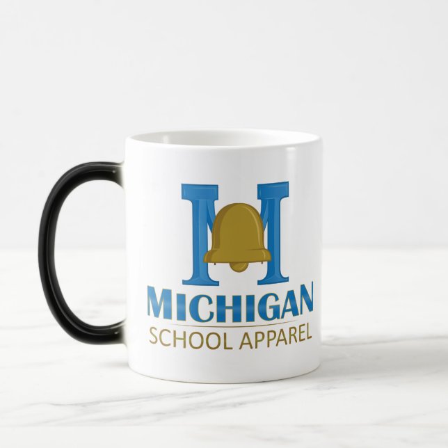 Caneca Mágica Roupa da Escola de Michigan (Esquerda)