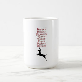 Caneca Mágica Rudolph, Comet, Reindeer Blixen