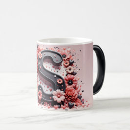 Caneca Mágica S Valentine Alphabet 3D