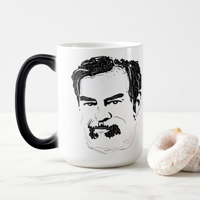 Caneca Mágica Saddam Hussein (Com Donut)