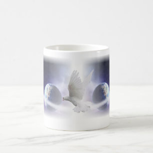 Caneca Mágica Sagrado Espírito Dove Art Bíblia Mug