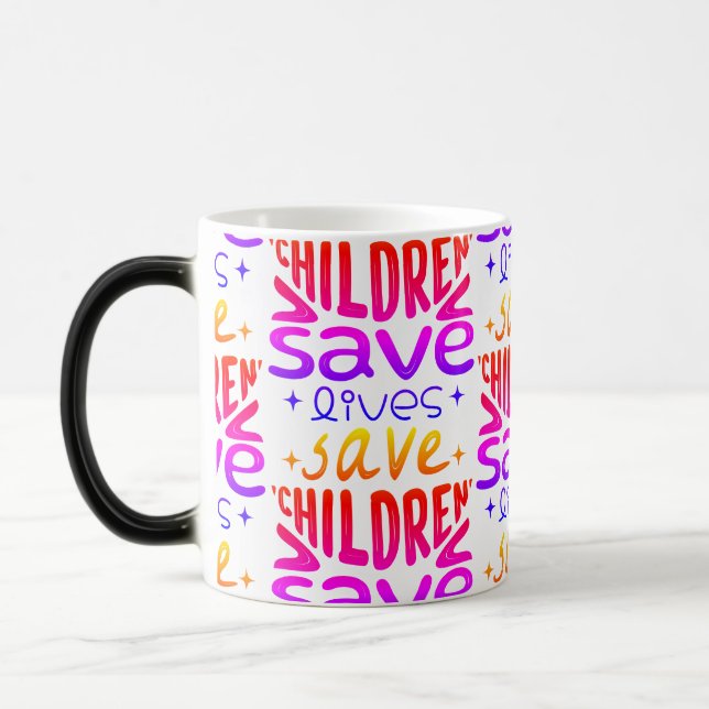 Caneca Mágica Salvar Filhos, Salvar Vidas (Esquerda)