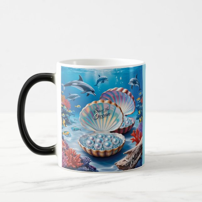 Caneca Mágica salve o oceano (Esquerda)