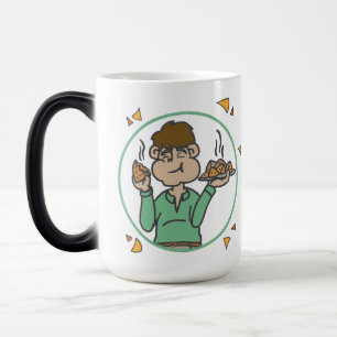 Caneca Mágica Samosa Boy ama Chai 2.0 - Magic Mug