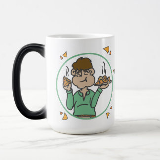 Caneca Mágica Samosa Boy ama Chai 2.0 - Magic Mug