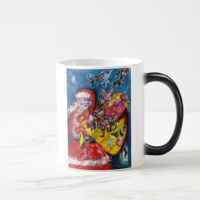 CANECA MÁGICA SANTA CLAUS, PRESENTE DE NATAL E BRINQUEDOS (Direita)