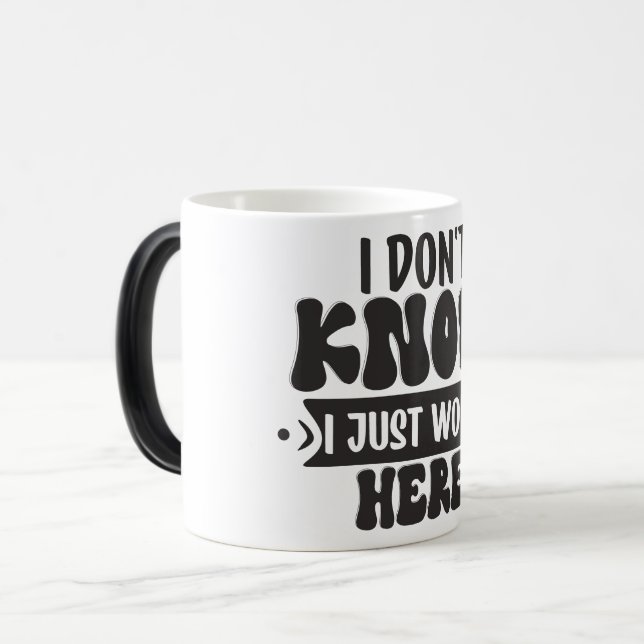 Caneca Mágica Sarcastic Coffee Quotes (Frente Esquerda)