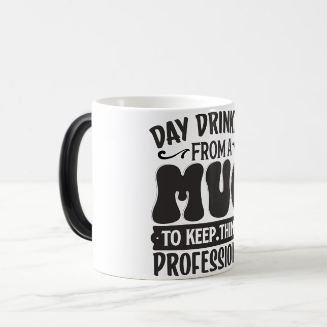 Caneca Mágica Sarcastic Coffee Quotes (Frente Esquerda)