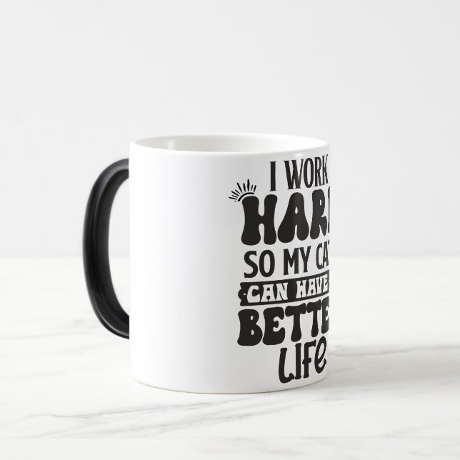 Caneca Mágica Sarcastic Coffee Quotes (Frente Esquerda)