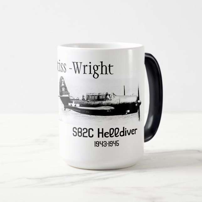 Caneca Mágica SB2C HELLDIVER 1943-1945 - Mug (Frente Esquerda)