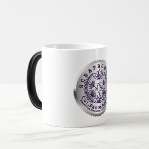 Caneca Mágica "Scrapbookers "Cortar, Colar, Repetir"