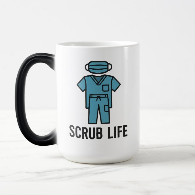 Caneca Mágica Scrub Life (Esquerda)