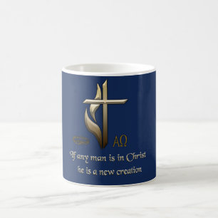 Caneca Mágica Se algum homem está no Cristo, ele é uma nova cria