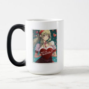 Caneca Mágica Seja Meu Namorado no Estilo Mangá 33893