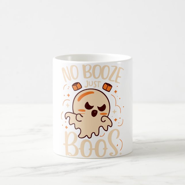 Caneca Mágica Sem Booze, Só Boos Halloween (Centro)