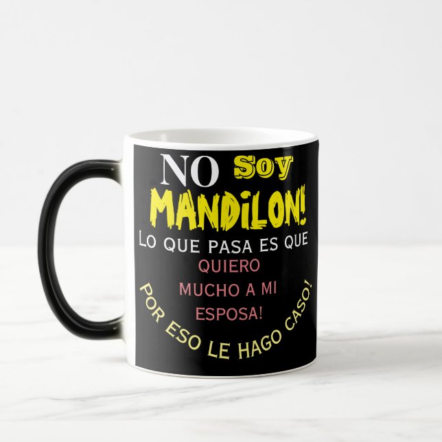 Caneca Mágica Sem mandilo de soja, lo que pasa es que quiero muc (Esquerda)