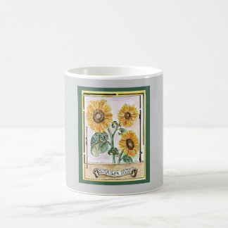 Caneca Mágica Sementes De Girassol