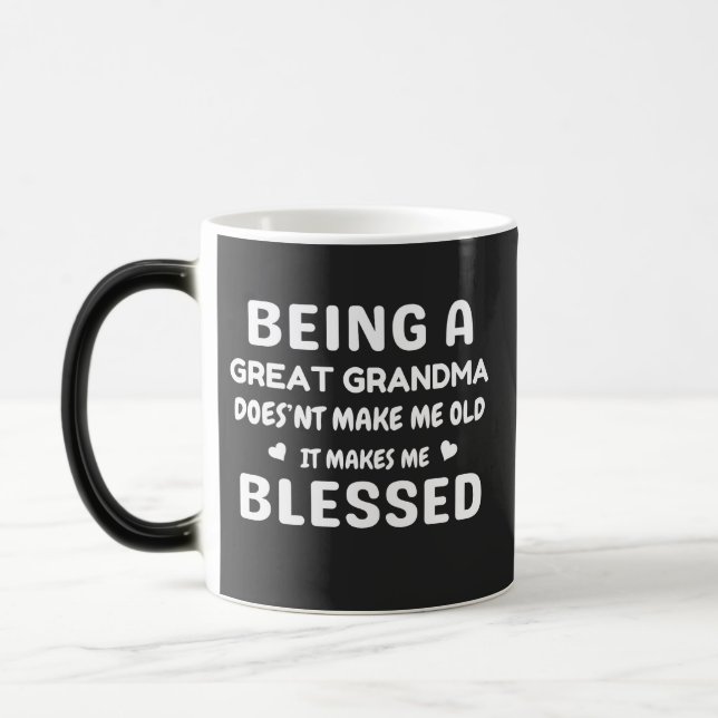 Caneca Mágica Ser Uma Vovó Excelente (Esquerda)